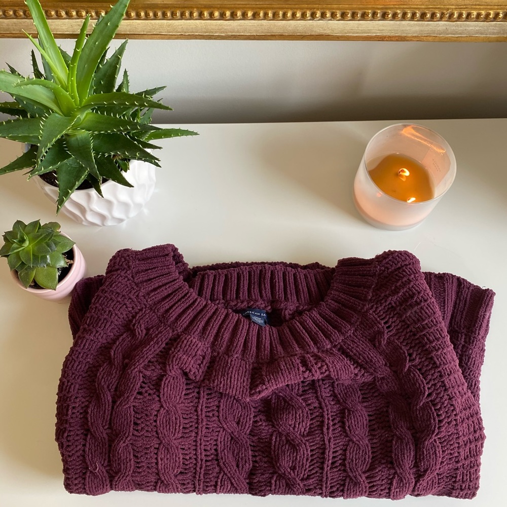 💟 American Eagle Cropped Sweater